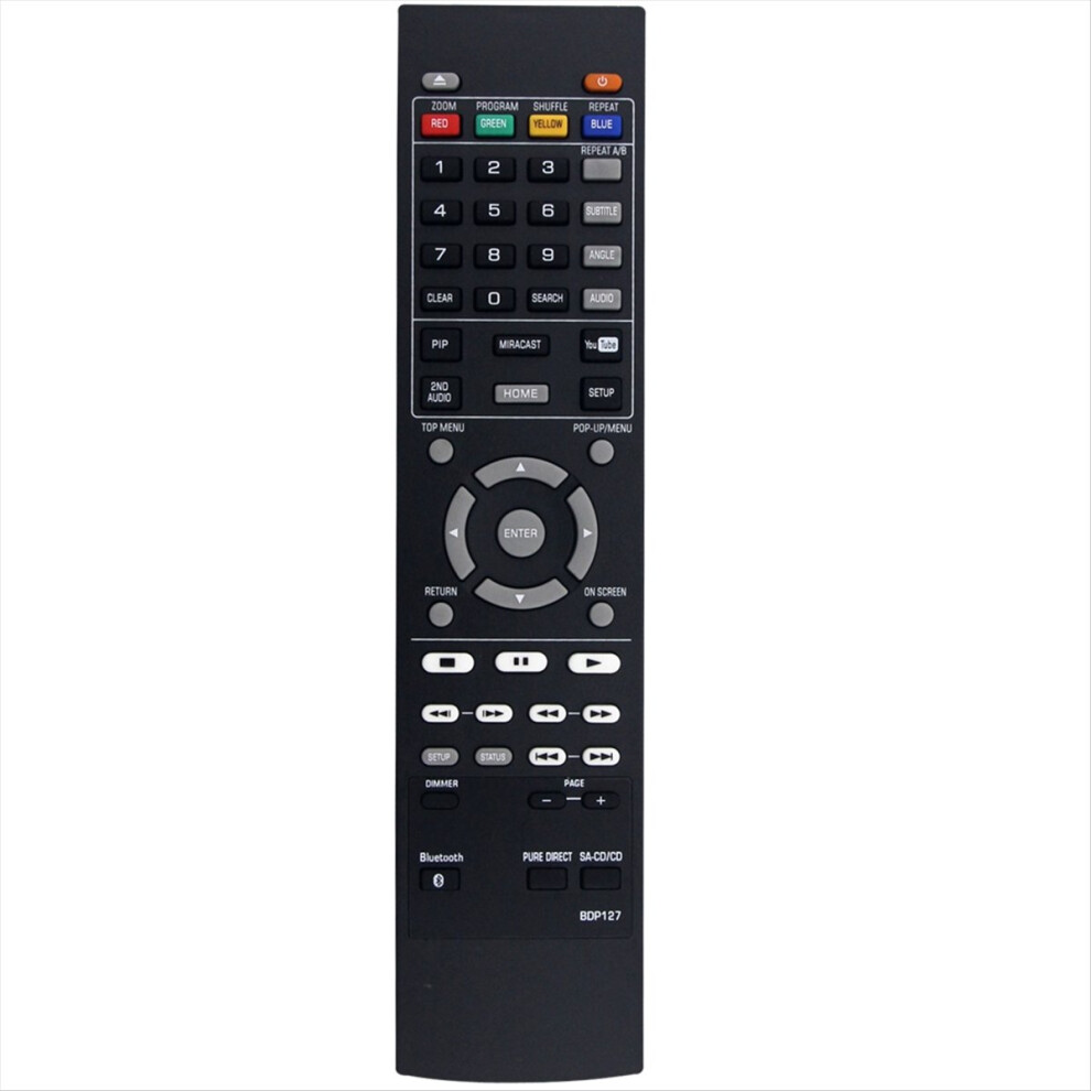 Replace Bdp127 Remote Control For Bd-A1060 Blu-Ray Dvd Player 4853206540117