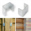 Fence Panel Clips Trellis U Clip Bracket for Timber Posts, 35mm 2