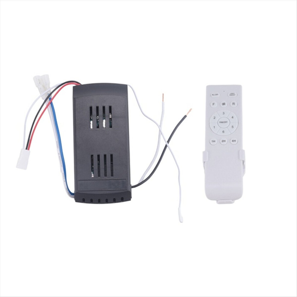 Universal Ceiling Fan Remote Control Kit 50W 6 Speed Timing Function 4853206539593