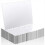 20 Pack Rectangle Cake Board Disposable Cardboard Cake Bases,White 1