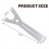 RISK Bike Front Fork Headset Removal Tool Headset Crown Race Remover 6