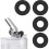 4pcs Silicone Replacement Stoppers for SLUSHi FS301/FS301C 1