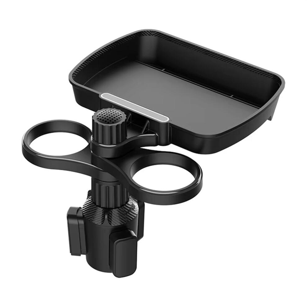 Dual Cup Holder Expander Adjustable For 360Rotating Multifunctional 4852997677347