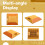 Road Reflective Marker,Double Side Reflective Pavement Marker 10 Pcs 7