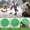 Roller Skating Hockey Double-Layer Ball Training Hockey Flat Ball 6