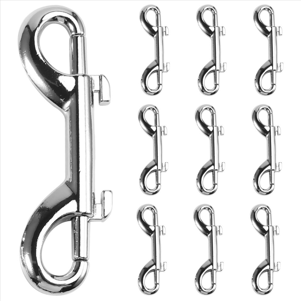 10Pcs 88Mm Scuba Diving Double End Bolt Snap Hook Clips 4852997607825