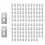 120Pcs Grass Cutter Cutting Blades Replacement for Luba B 1