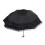Lace sun umbrella black 1