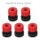 5pcs Adjustable Drill Depth Stop Collar Set 8-13mm 6
