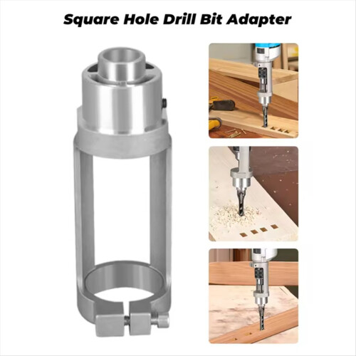 Square Hole Drill Bit Adapter Drill Bit Fixing Bracket 1