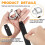 2pack Mask Quick Release Shackle with Leather Handle for Firefighter 4