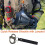 2pack Mask Quick Release Shackle with Leather Handle for Firefighter 2