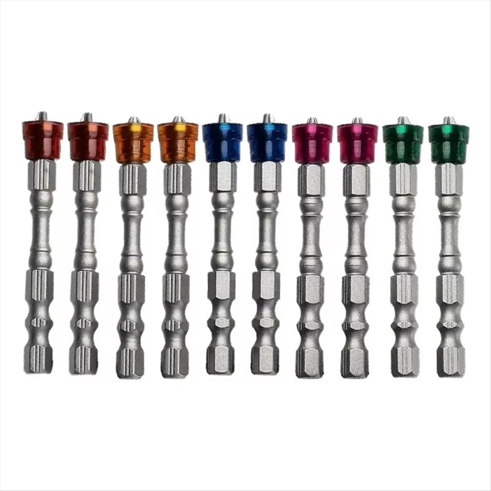 10Pcs Screwdriver Drill Bit With Magnetic Bit 4852997684550