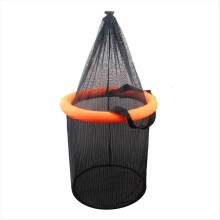 Floating Fishing Bait Basket Portable Foldable Fish Keeper Live