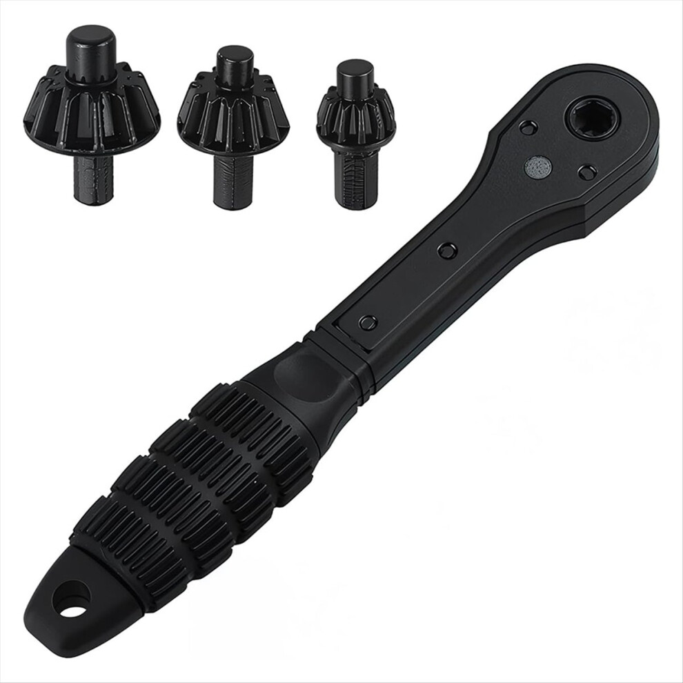 2-In-1 Ratchet Drill Chuck Key Wrench Universal Chuck Key 4852997600116