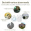 Smart Home USB Wireless Doorbell Waterproof 60 Ringtones 5 Volume,A 5
