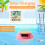 Solar Powered Pool Thermometer with LED Display A 2