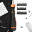 Magnetic Ratchet Screwdriver Set - , Slotted, Square, Hex Bits 5