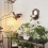Wall Mirror with Shelf Aromatherapy Candlestick Holder Hanging Decor 3