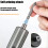 Cordless Portable Electric Screwdriver with Mini Drill Magnetic Bit 3