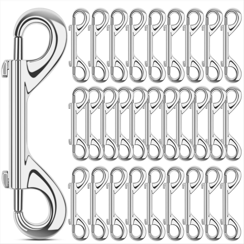 Extra Large 3.5 Inch Double Ended Bolt Snaps Hooks 110Lbs Load 4852997613246