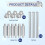 3 Pack K 5131 Storm Door Hinge , Screen Door Hinge Pins 2