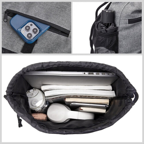Portable Drawstring Basketball Backpack 1
