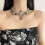 Dark Punk Gothic Necklace for Women B 6