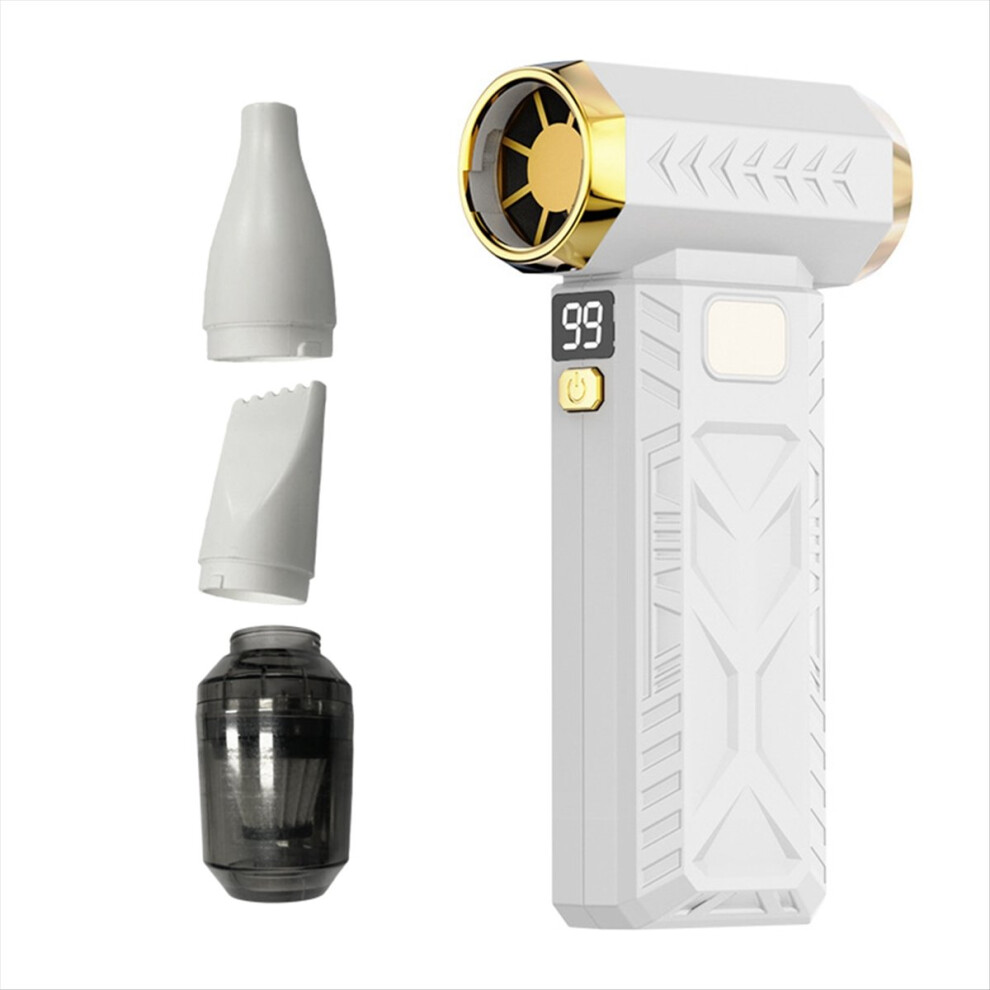 Turbo Fan Violent Fan 130000Rpm Powerful Vacuum Air Blower White 4852997698236