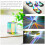 1.2 inch Optical RGB Dispersion Prism X-Cube for Physics Teach 5
