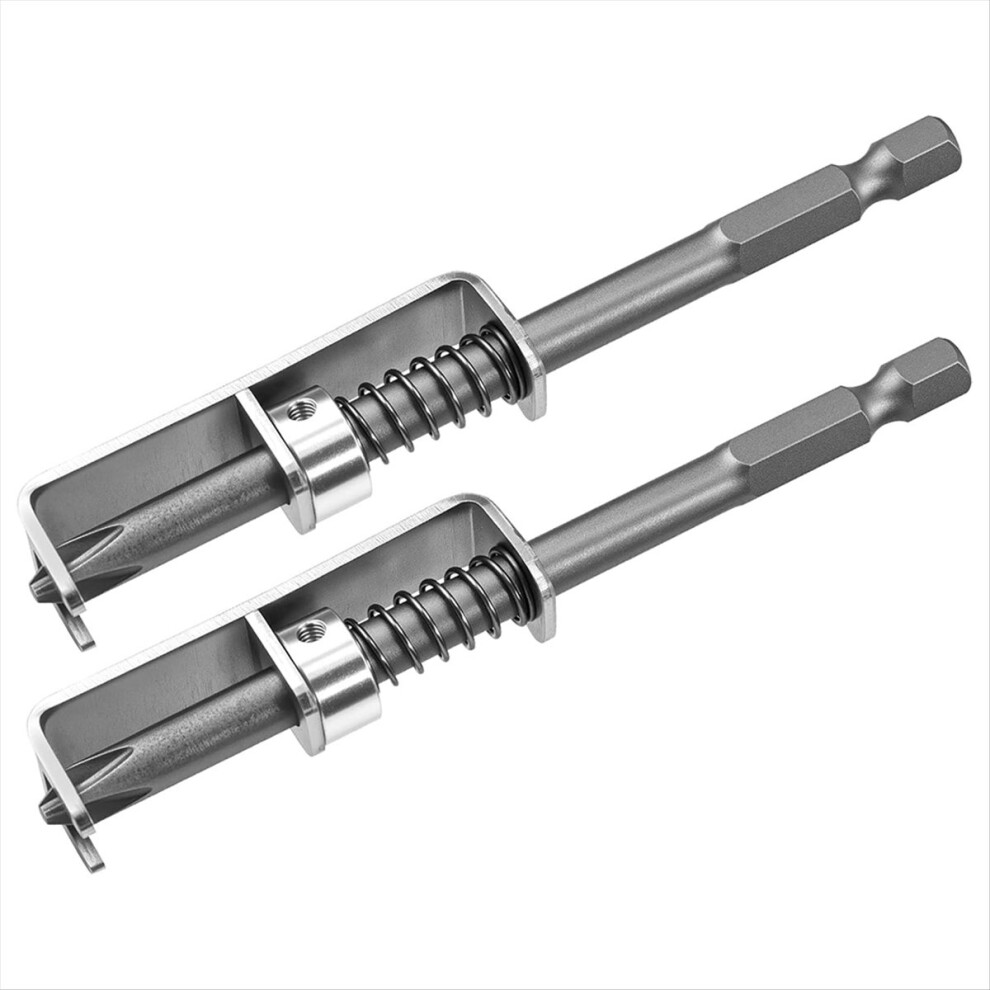 2 Pcs Spring-Loaded Screw Holder Bit, Anti-Drop Screwdriver Bit 4852997608396