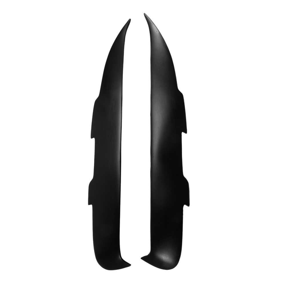 Matte Resin Front Headlight Eyebrow Eyelid Strip For Mx-5 Black 4854133857415