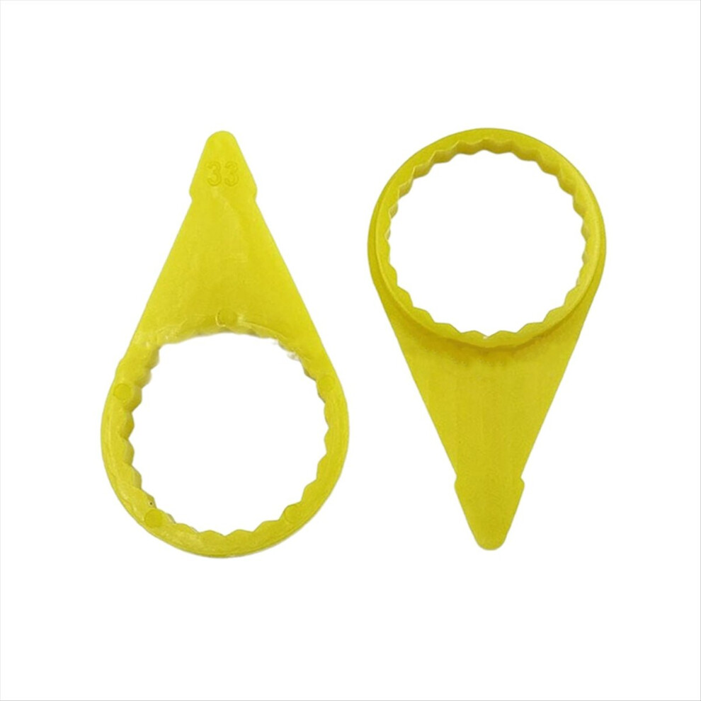 200Pcs Wheel Lug Nut Indicator For 32Mm 33Mm Nuts 4852997613192