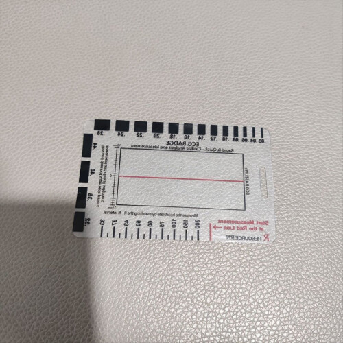 2pcs 7 Step Ruler Measurement Tool Transparent Caliper Portable 1