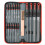16pcs Metal Hand File Set Double Pattern Large Small Files 2