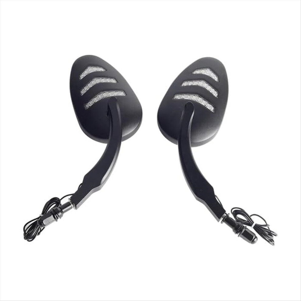 Motorcycle Rearview Mirrors With Turn Signals For 4854133870766