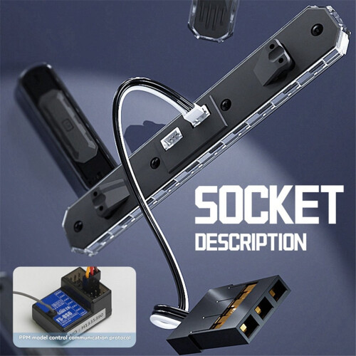 Model Roof Light Marker Light DIY Remote Control Model Accessories D 1