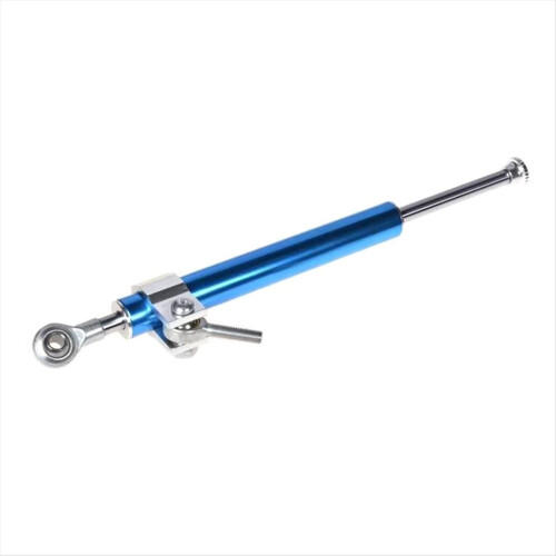 330MM Universal Motorcycle Steering Damper Stabilizer Blue 2