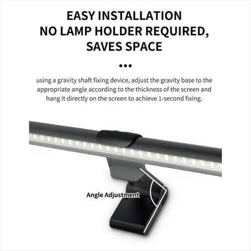 Monitor Light Bar: Flat/Curved Screen LED Lights 1