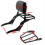 Rear Passenger Sissy Bar Backrest with Luggage Rack for Grid 5