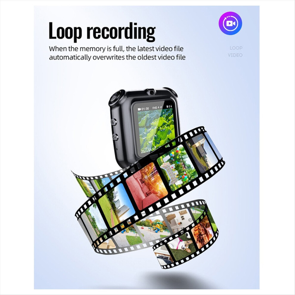 V9 Mini Necklace Camera 1080P, 8Gb, Display Screen 4854133893932