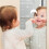 Height Measurement Wall Sticker Chart Mirror Decor Ruler 15x120cm 5