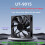 2pcs Computer Case Fan 92mm 4-Pin PWM High Airflow Cooling Fan 6