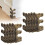 10PC Skiffers Baseboard Corner Protectors Bronze 2