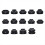 14PCS Tie Rod Boot Ball Joint Boot Kit 1