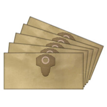Sacos de pó para aspirador de pó Parkside PNTS 1400 1500, peças de reposição para reparo e limpeza doméstica (5 unidades).