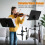 Violin Hanger Holder, 360 Rotate Viola Ukulele Hanger Hook 5