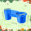 24 Pcs Bird Drinker Feeder Cups Water Bottle Cup for Cage Blue 2