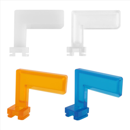 4 Color 4 in 1 Camera Flash Diffuser Cover A6500 1