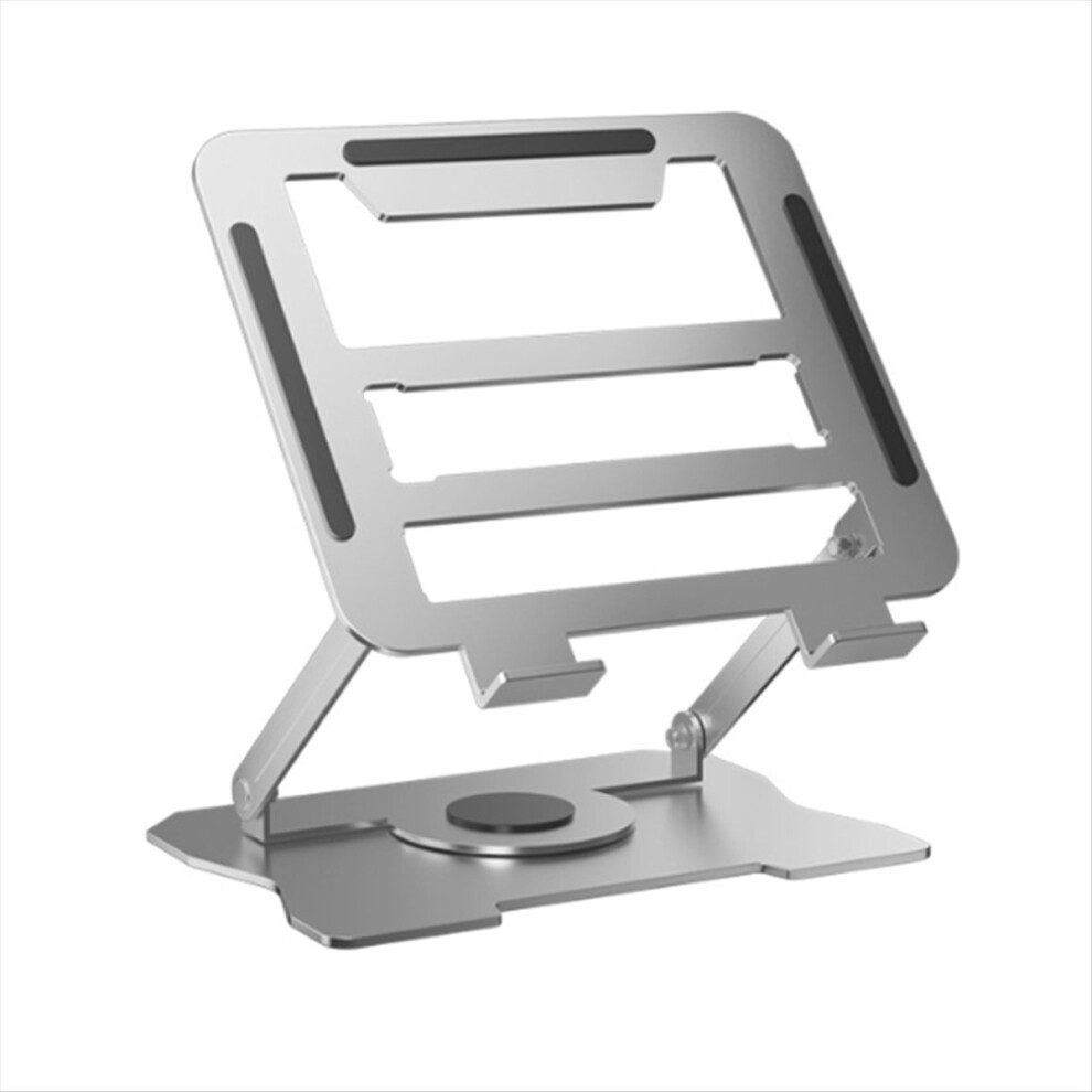 360 Rotating Laptop Stand Foldable Laptop Stand Silver 4854133806635